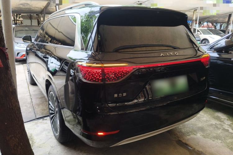 Used Hima AITO M9 2024 Range-Extended Ultra Version 52 kWh 6-Seater Model Rear Left 45 Deg