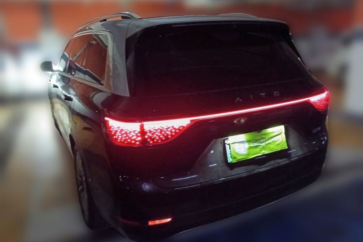 Used Hima AITO M9 2024 Range-Extended Max Edition 42 kWh 6-Seater Version Rear Left 45 Deg