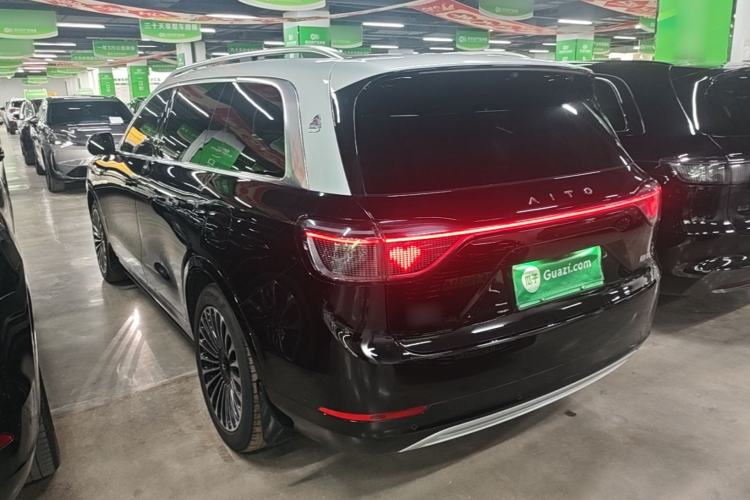 Used Hima AITO M9 2024 Range-Extended Max Edition 42 kWh 6-Seater Version Rear Left 45 Deg