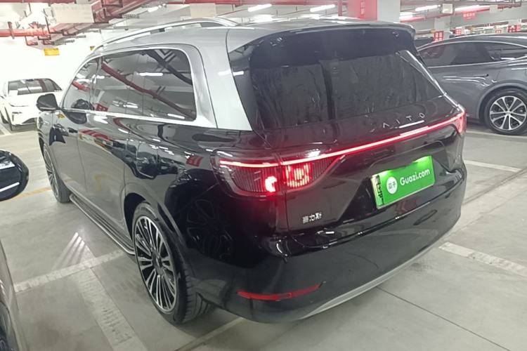 Used Hima AITO M9 2024 Range-Extended Ultra Version 42 kWh 6-Seater Model Rear Left 45 Deg