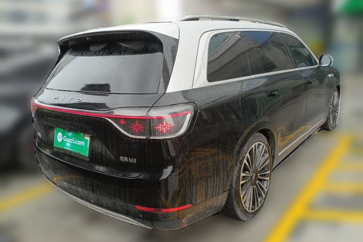 Used Hima AITO M9 2024 Range-Extended Ultra Version 42 kWh 6-Seater Model Rear Right 45 Deg
