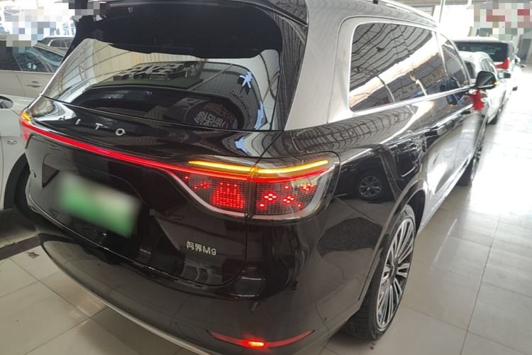 Used Hima AITO M9 2024 Range-Extended Ultra Version 42 kWh 6-Seater Model Rear Right 45 Deg