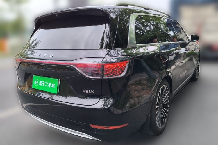 Used Hima AITO M9 2024 Range-Extended Ultra Version 42 kWh 6-Seater Model Rear Right 45 Deg