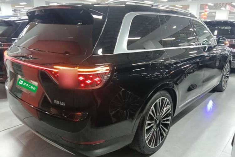 Used Hima AITO M9 2024 Range-Extended Ultra Version 52 kWh 6-Seater Model Rear Right 45 Deg