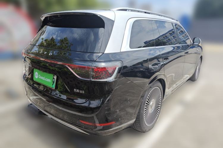 Used Hima AITO M9 2024 Range-Extended Ultra Version 42 kWh 6-Seater Model Rear Right 45 Deg