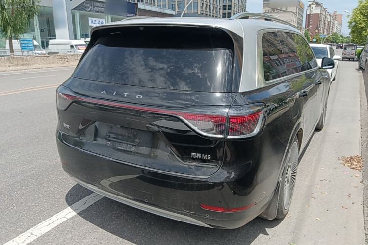 Used Hima AITO M9 2024 Range-Extended Ultra Version 52 kWh 6-Seater Model Rear Right 45 Deg