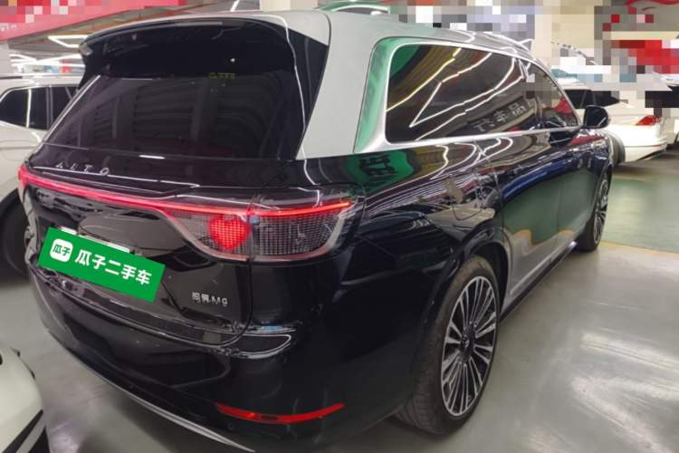 Used Hima AITO M9 2024 Range-Extended Ultra Version 42 kWh 6-Seater Model Rear Right 45 Deg