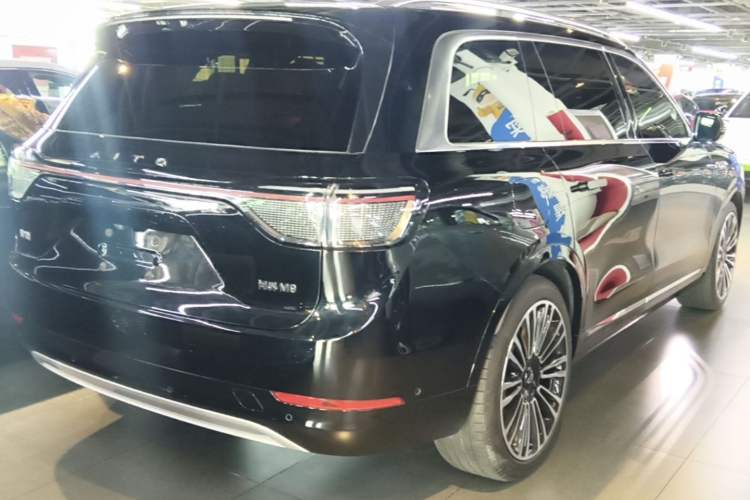 Used Hima AITO M9 2024 Range-Extended Ultra Version 42 kWh 6-Seater Model Rear Right 45 Deg