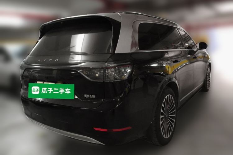 Used Hima AITO M9 2024 Range-Extended Ultra Version 42 kWh 6-Seater Model Rear Right 45 Deg