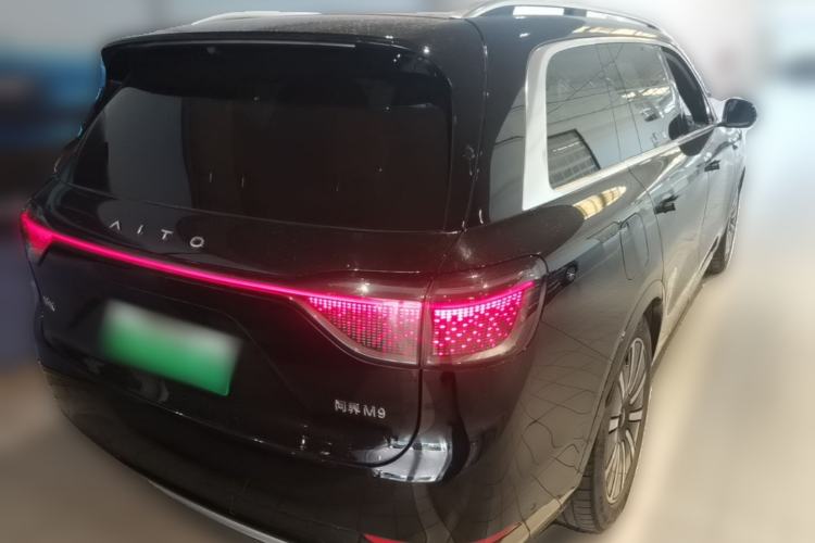 Used Hima AITO M9 2024 Range-Extended Max Edition 52 kWh 6-Seater Version Rear Right 45 Deg