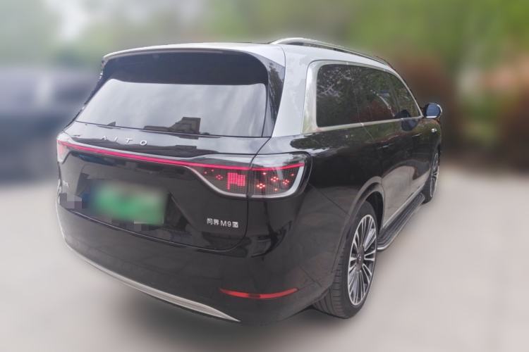 Used Hima AITO M9 2024 All-Electric Ultra Version 100 kWh 6-Seater Model Rear Right 45 Deg