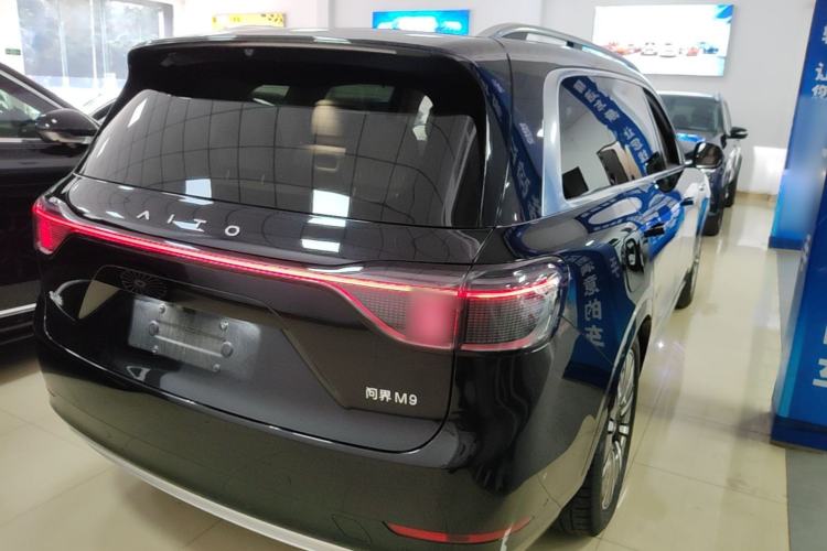 Used Hima AITO M9 2024 Range-Extended Max Edition 42 kWh 6-Seater Version Rear Right 45 Deg