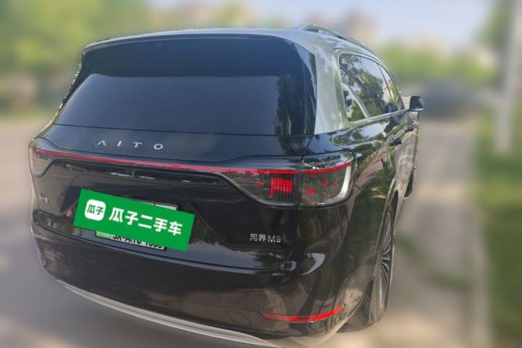 Used Hima AITO M9 2024 Range-Extended Ultra Version 52 kWh 6-Seater Model Rear Right 45 Deg