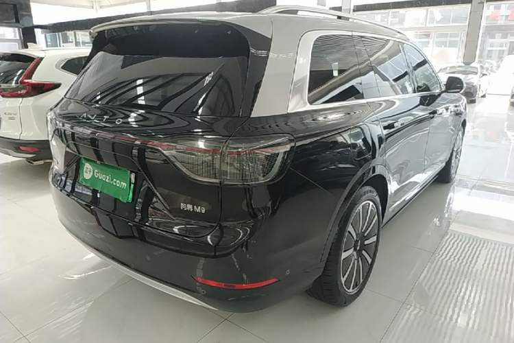 Used Hima AITO M9 2024 Range-Extended Ultra Version 42 kWh 6-Seater Model Rear Right 45 Deg
