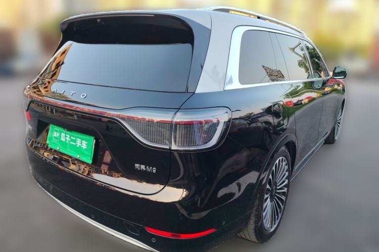 Used Hima AITO M9 2024 Range-Extended Ultra Version 52 kWh 5-Seater Model Rear Right 45 Deg
