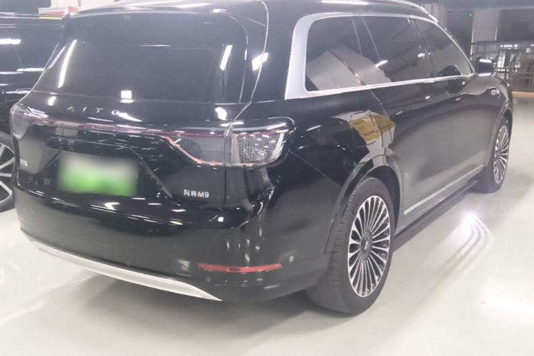 Used Hima AITO M9 2024 Range-Extended Max Edition 42 kWh 5-Seater Version Rear Right 45 Deg