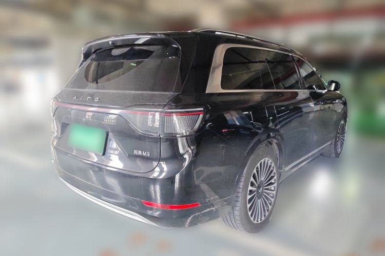 Used Hima AITO M9 2024 Range-Extended Max Edition 42 kWh 5-Seater Version Rear Right 45 Deg