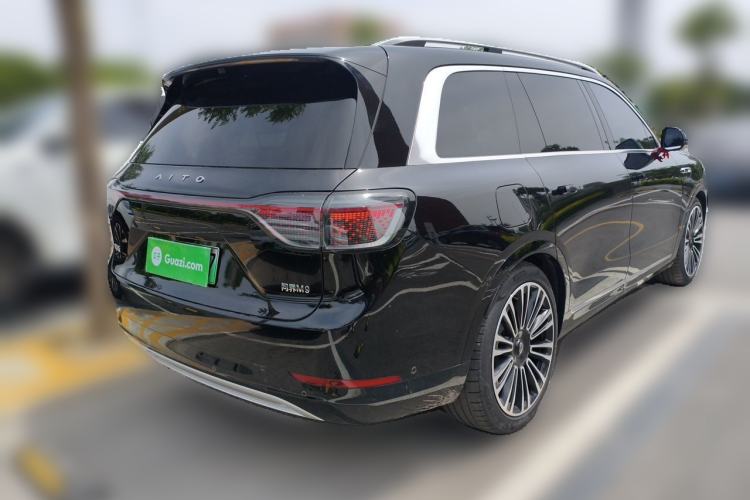 Used Hima AITO M9 2024 Range-Extended Max Edition 52 kWh 5-Seater Version Rear Right 45 Deg