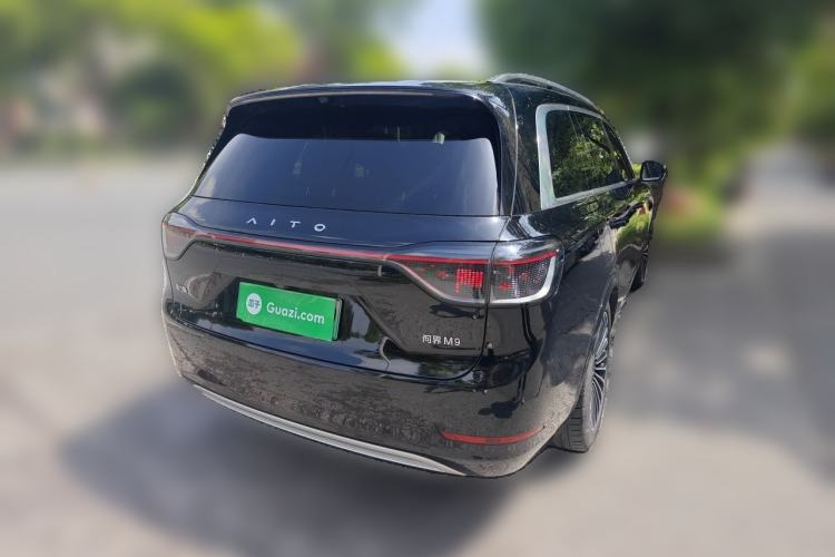 Used Hima AITO M9 2024 Range-Extended Max Edition 42 kWh 6-Seater Version Rear Right 45 Deg