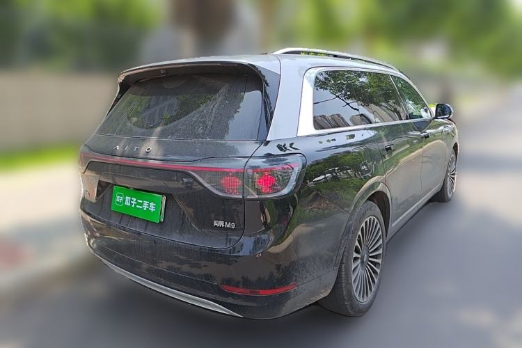 Used Hima AITO M9 2024 Range-Extended Ultra Version 52 kWh 6-Seater Model Rear Right 45 Deg