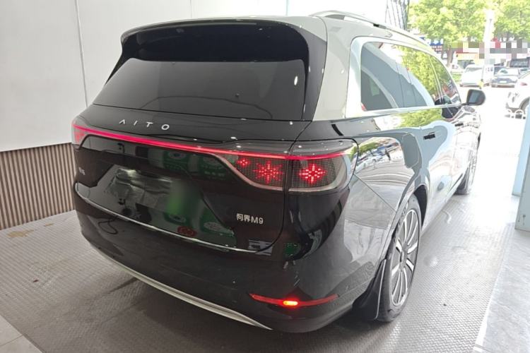 Used Hima AITO M9 2024 Range-Extended Max Edition 42 kWh 6-Seater Version Rear Right 45 Deg