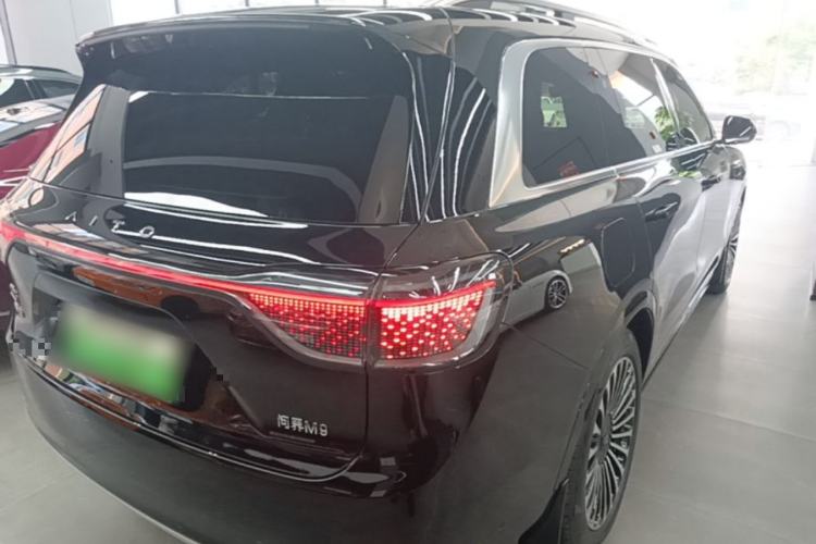 Used Hima AITO M9 2024 Range-Extended Ultra Version 52 kWh 5-Seater Model Rear Right 45 Deg