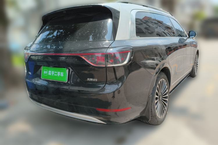 Used Hima AITO M9 2024 Range-Extended Ultra Version 42 kWh 6-Seater Model Rear Right 45 Deg
