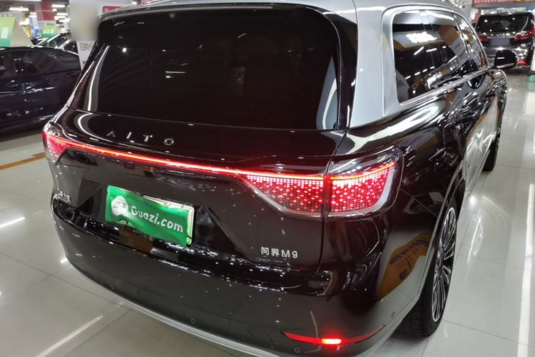 Used Hima AITO M9 2024 Range-Extended Max Edition 42 kWh 6-Seater Version Rear Right 45 Deg
