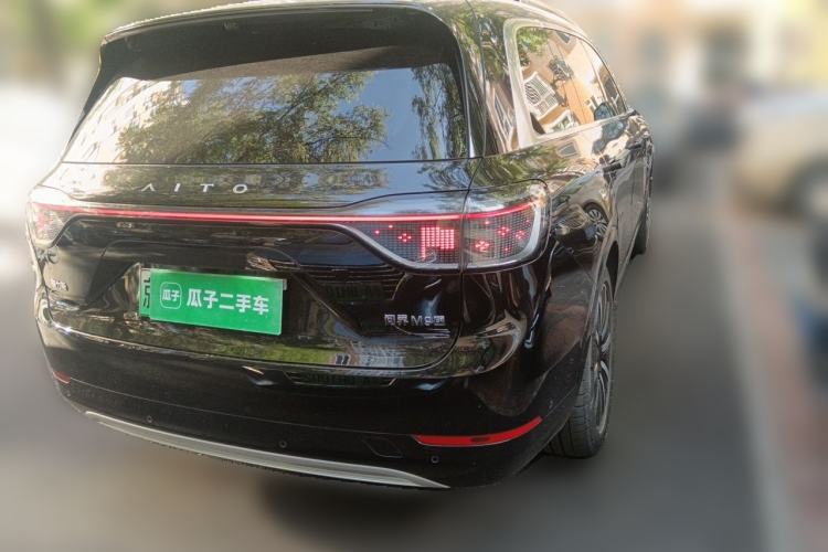 Used Hima AITO M9 2024 All-Electric Max Version 100 kWh 6-Seater Rear Right 45 Deg