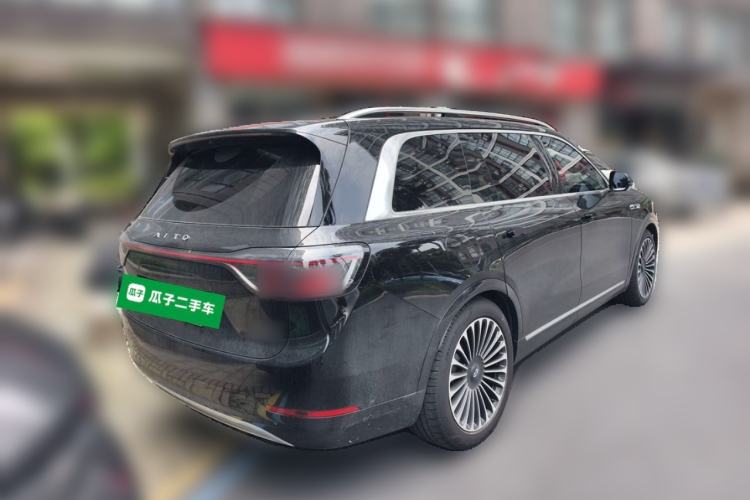 Used Hima AITO M9 2024 Range-Extended Max Edition 52 kWh 6-Seater Version Rear Right 45 Deg