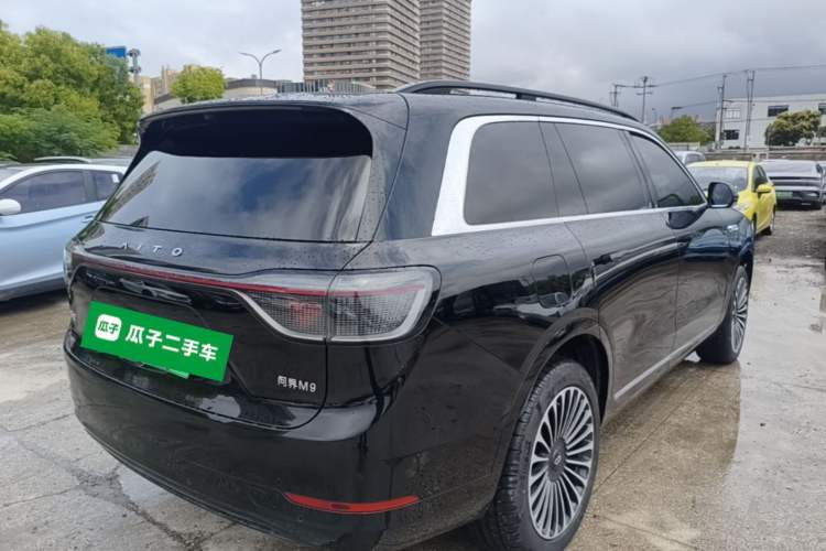 Used Hima AITO M9 2024 Range-Extended Max Edition 42 kWh 6-Seater Version Rear Right 45 Deg
