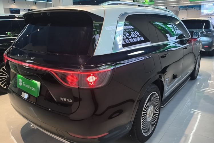 Used Hima AITO M9 2024 Range-Extended Ultra Version 42 kWh 6-Seater Model Rear Right 45 Deg