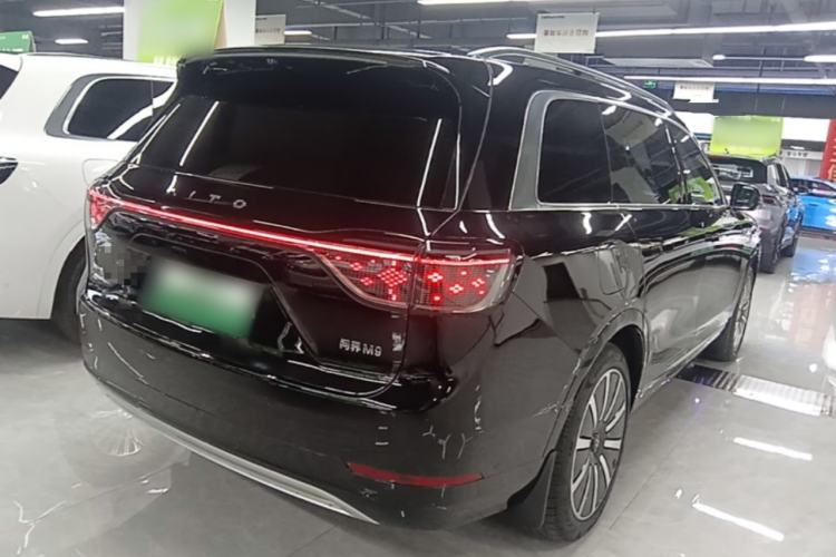 Used Hima AITO M9 2024 Range-Extended Ultra Version 42 kWh 6-Seater Model Rear Right 45 Deg