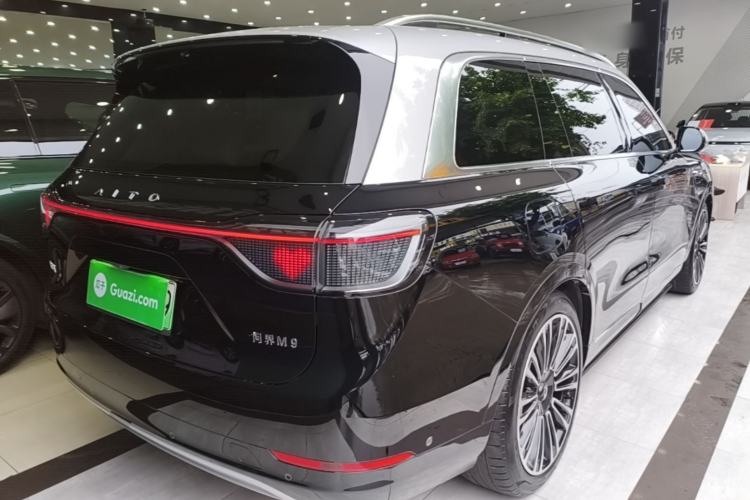 Used Hima AITO M9 2024 Range-Extended Ultra Version 42 kWh 6-Seater Model Rear Right 45 Deg