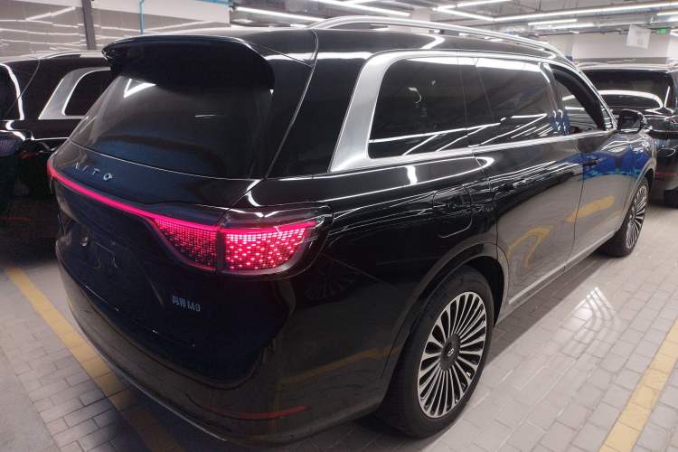 Used Hima AITO M9 2024 Range-Extended Ultra Version 42 kWh 6-Seater Model Rear Right 45 Deg