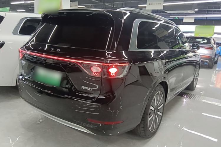 Used Hima AITO M9 2024 Range-Extended Max Edition 42 kWh 6-Seater Version Rear Right 45 Deg
