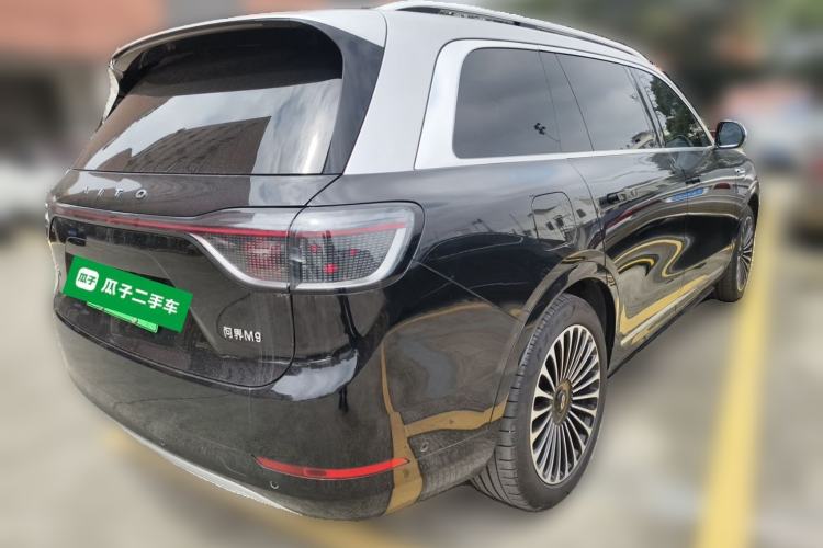 Used Hima AITO M9 2024 Range-Extended Max Edition 42 kWh 5-Seater Version Rear Right 45 Deg
