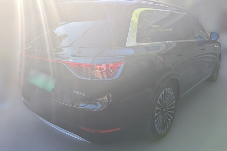 Used Hima AITO M9 2024 Range-Extended Ultra Version 52 kWh 6-Seater Model Rear Right 45 Deg