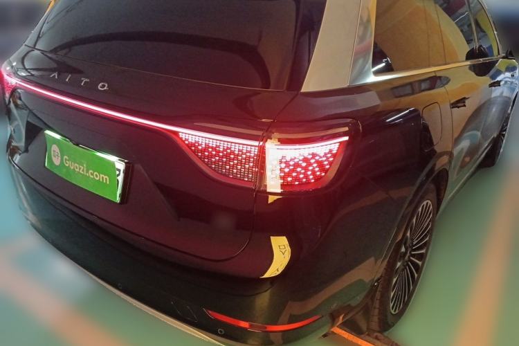 Used Hima AITO M9 2024 Range-Extended Max Edition 52 kWh 6-Seater Version Rear Right 45 Deg