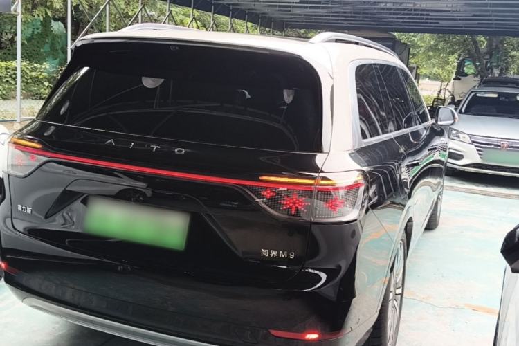Used Hima AITO M9 2024 Range-Extended Max Edition 42 kWh 6-Seater Version Rear Right 45 Deg