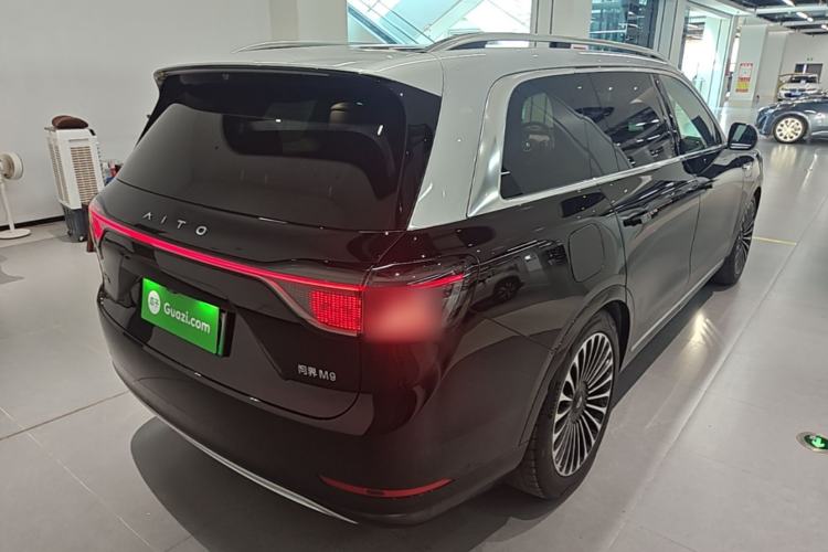 Used Hima AITO M9 2024 Range-Extended Max Edition 52 kWh 6-Seater Version Rear Right 45 Deg