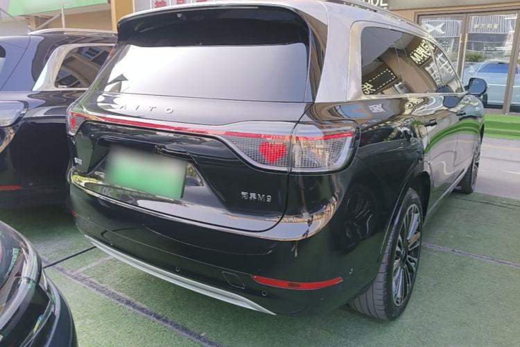 Used Hima AITO M9 2024 Range-Extended Ultra Version 42 kWh 6-Seater Model Rear Right 45 Deg