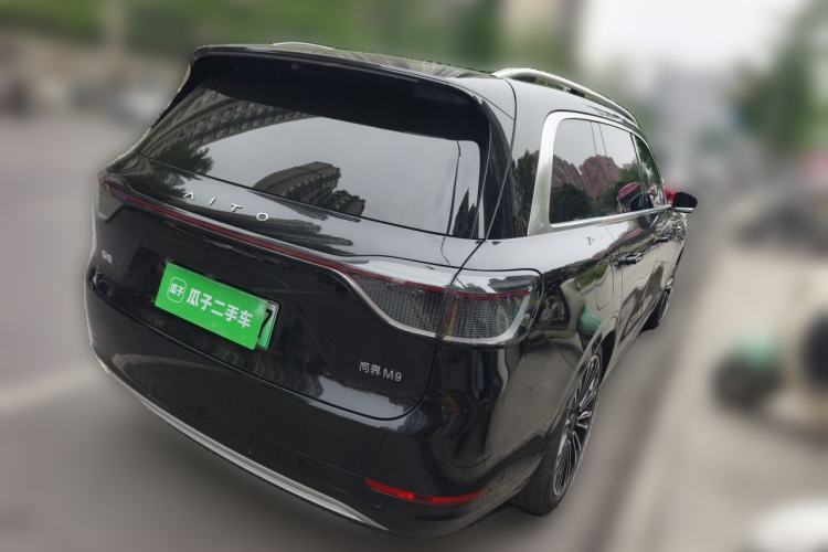 Used Hima AITO M9 2024 Range-Extended Max Edition 42 kWh 6-Seater Version Rear Right 45 Deg