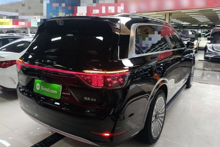 Used Hima AITO M9 2024 Range-Extended Ultra Version 42 kWh 6-Seater Model Rear Right 45 Deg