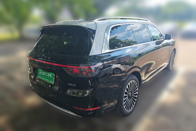 Used Hima AITO M9 2024 Range-Extended Ultra Version 42 kWh 6-Seater Model Rear Right 45 Deg