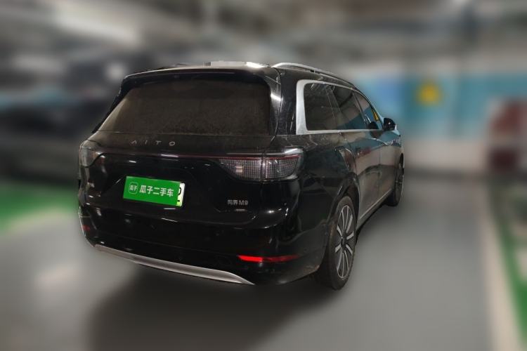 Used Hima AITO M9 2024 Range-Extended Max Edition 52 kWh 6-Seater Version Rear Right 45 Deg