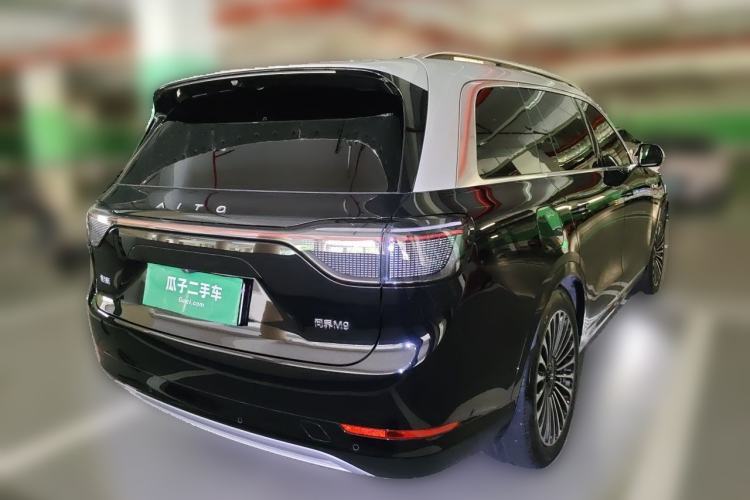 Used Hima AITO M9 2024 Range-Extended Max Edition 42 kWh 6-Seater Version Rear Right 45 Deg