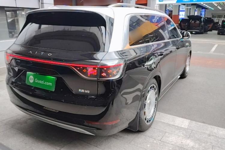 Used Hima AITO M9 2024 Range-Extended Max Edition 42 kWh 6-Seater Version Rear Right 45 Deg