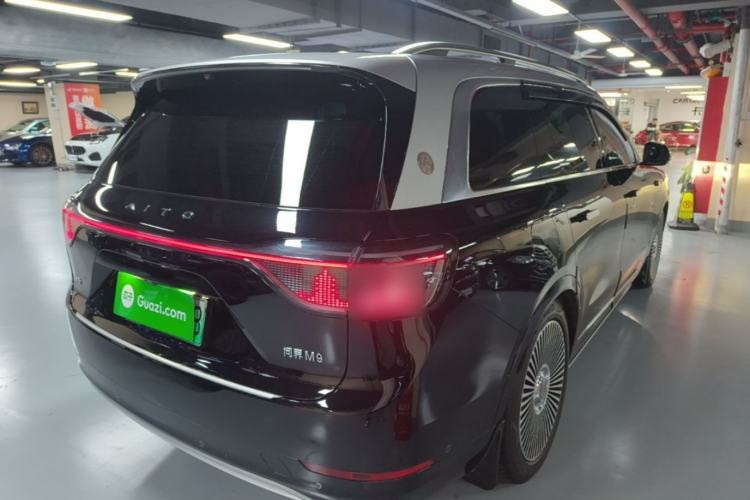 Used Hima AITO M9 2024 Range-Extended Max Edition 52 kWh 5-Seater Version Rear Right 45 Deg