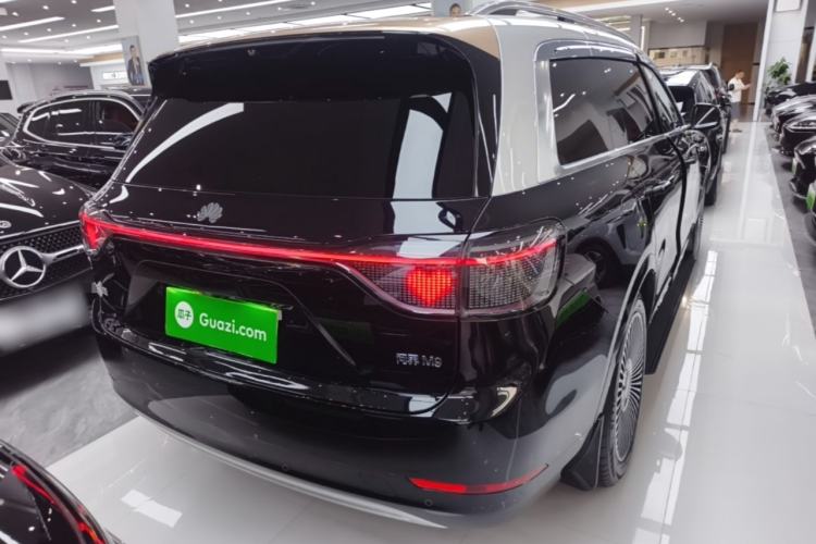 Used Hima AITO M9 2024 Range-Extended Ultra Version 42 kWh 6-Seater Model Rear Right 45 Deg